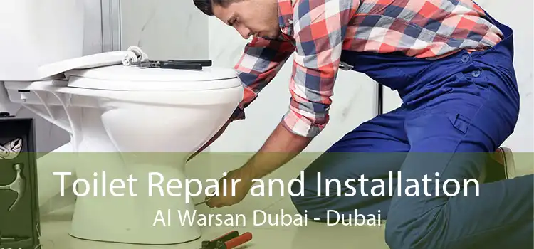 Toilet Repair and Installation Al Warsan Dubai - Dubai