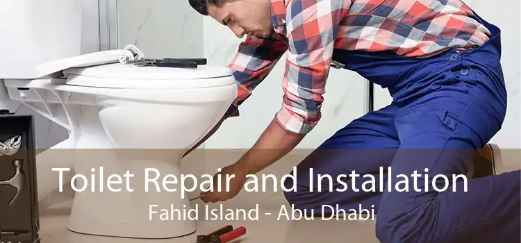 Toilet Repair and Installation Fahid Island - Abu Dhabi