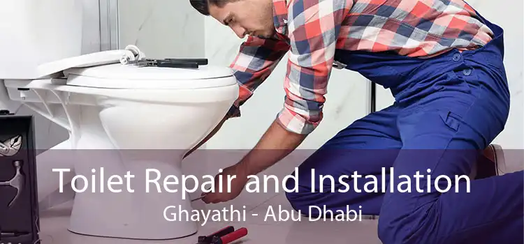 Toilet Repair and Installation Ghayathi - Abu Dhabi