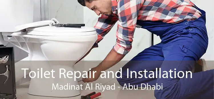 Toilet Repair and Installation Madinat Al Riyad - Abu Dhabi