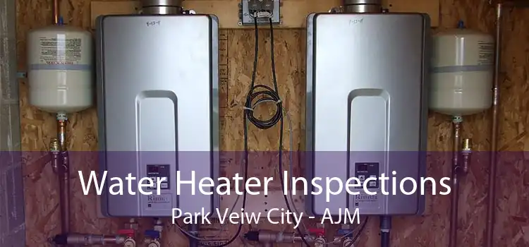 Water Heater Inspections Park Veiw City - AJM