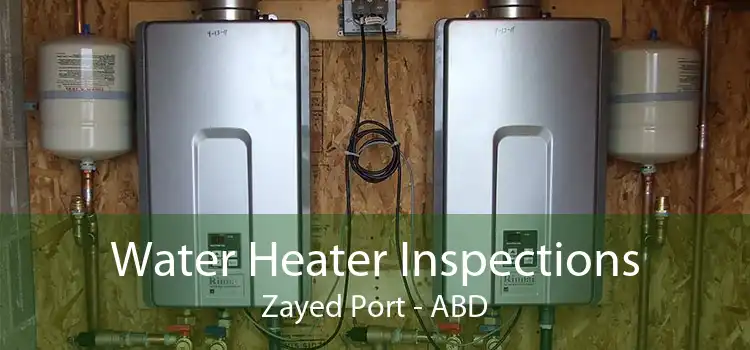 Water Heater Inspections Zayed Port - ABD