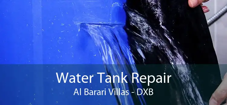 Water Tank Repair Al Barari Villas - DXB